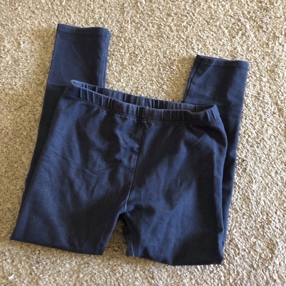 Crown & Ivy blue leggings in size 5